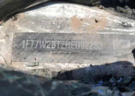 2017 Ford F250 Super Duty from USA, damaged, VIN 1FT7W2BT2HED92252